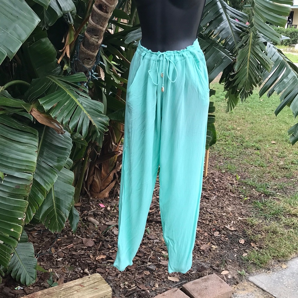 Indah Split leg harem pants
